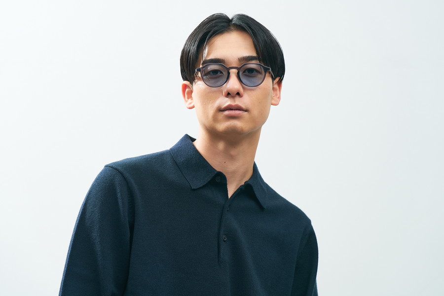 SUNCUTGlasses/UV100%CUT/クラウンパント型サングラス（ZA251G50-12A1