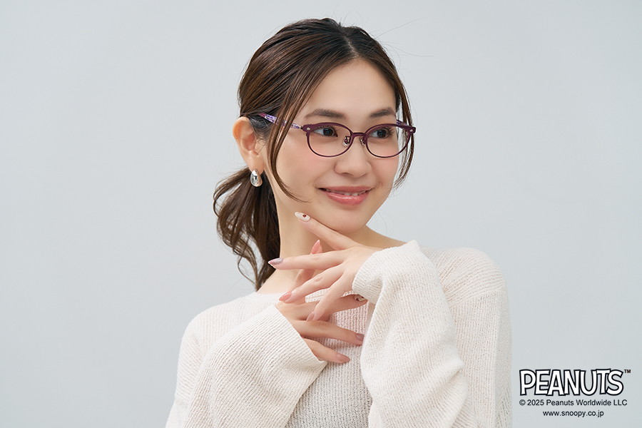 Zoff│PEANUTS COLLECTION/FLIP UP(跳ね上げ式メガネ)（ZF252020-81F1