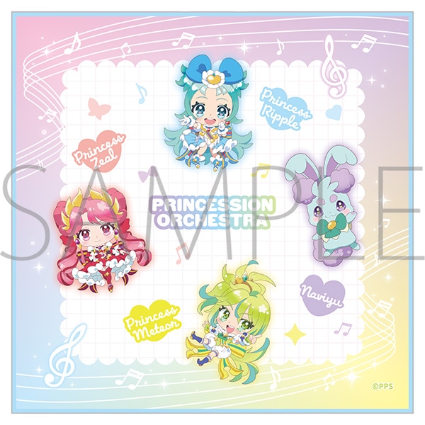 プリンセッション・オーケストラ ハンドタオル: キャラグッズ