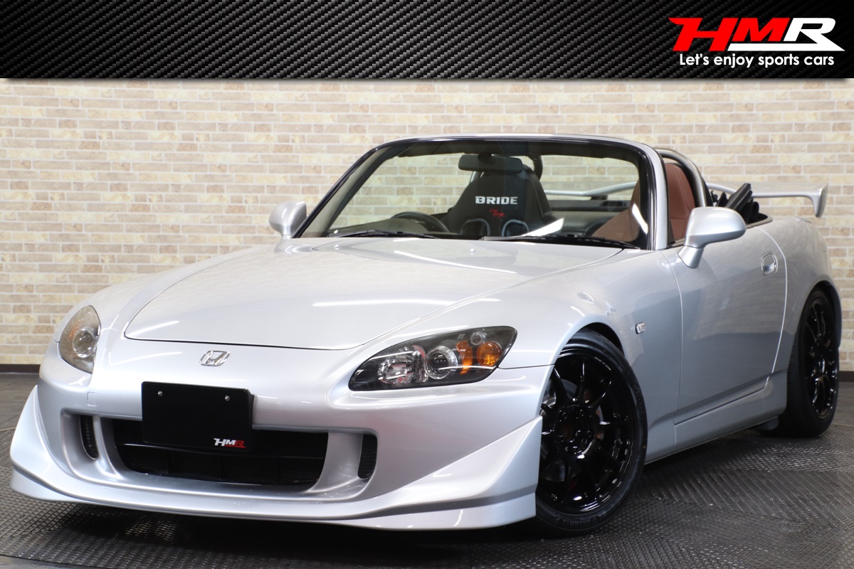 H18 S2000 2.2 5.1万km RG-Oデモカー タイプSフロントリップ リアスポ