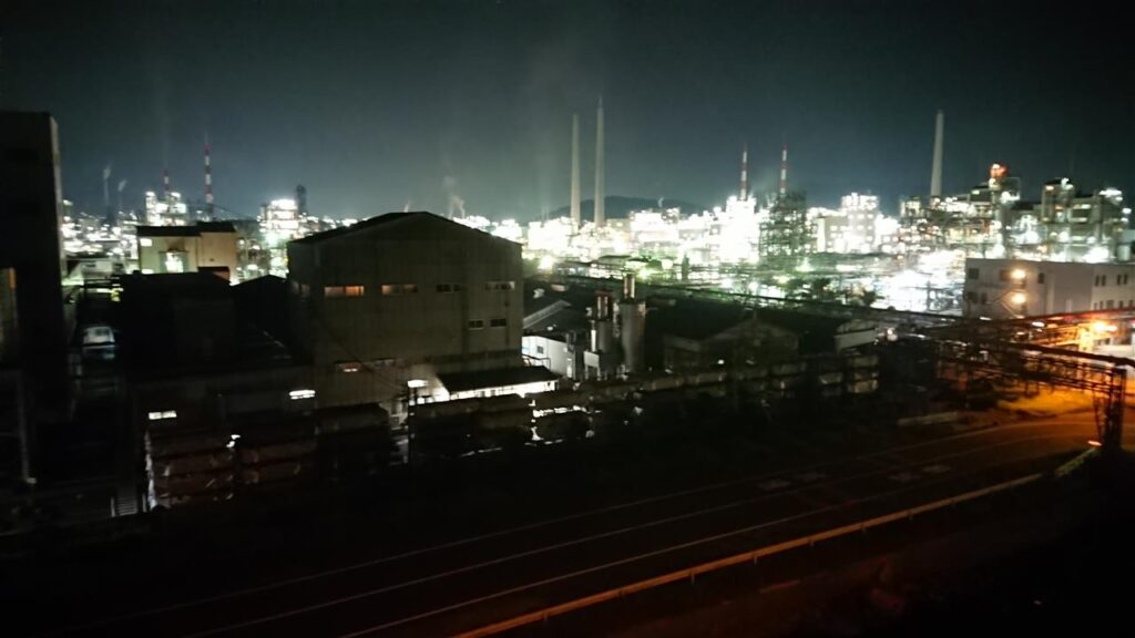 50歳から始めた一眼レフその発端 – D60で工場夜景