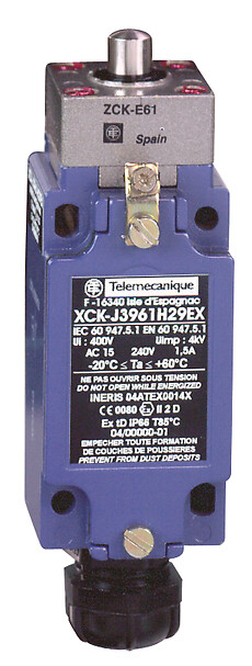 XCKJ3961H29EX - Limit switch, Limit switches XC Standard, XCKJ