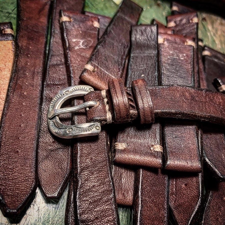 Dutch Leather Company Watch belt シーマスター Dutch Leather