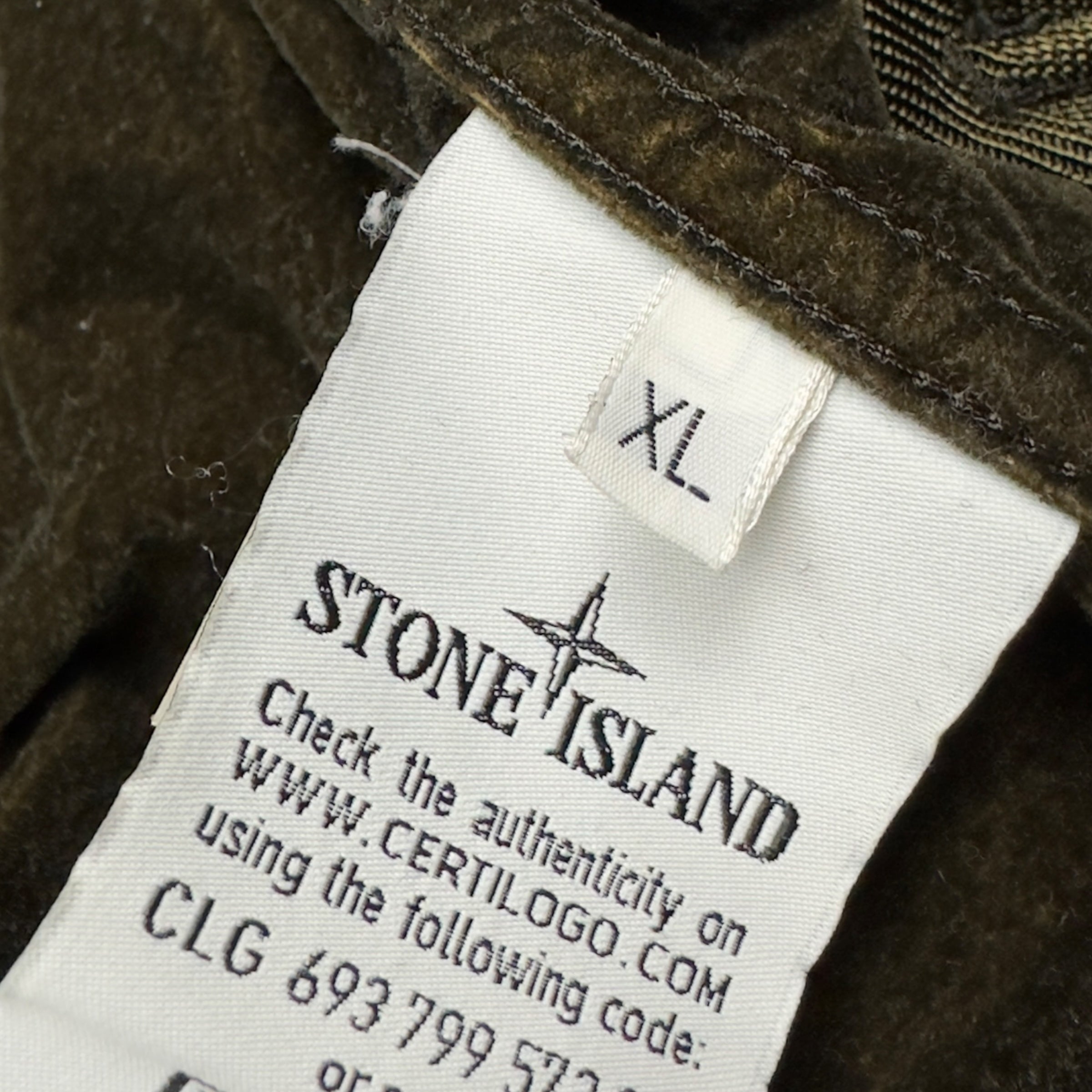 A/W 18 Stone Island Lamy Flock Jacket - Khaki – Dans Designer Ltd