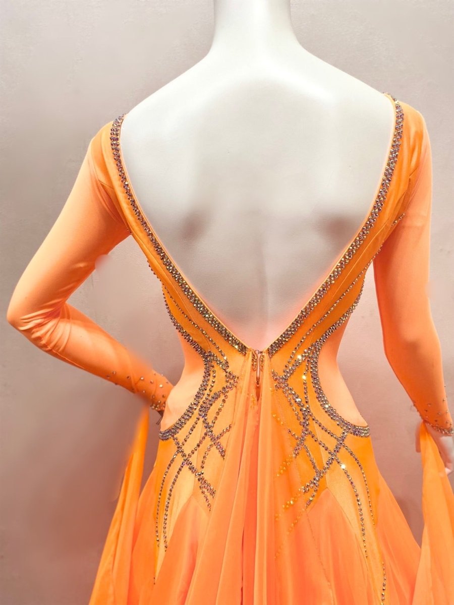 社交ダンス用ドレス【スタンダードドレス】リースナブルライン GMCS