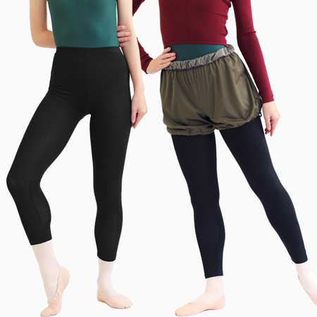 バレエ・ダンス用品のミルバ / B1004R バレエレギンス