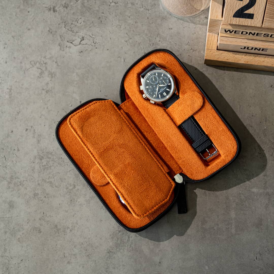 Watch Case For 2 Watches - Black - $127 - Free shipping