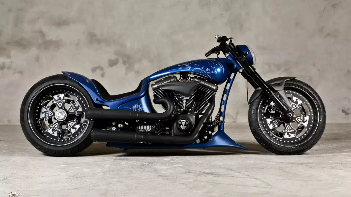 ▷ Marcus Walz Chopper 'Sebastian Vettel' by Walz Cycles