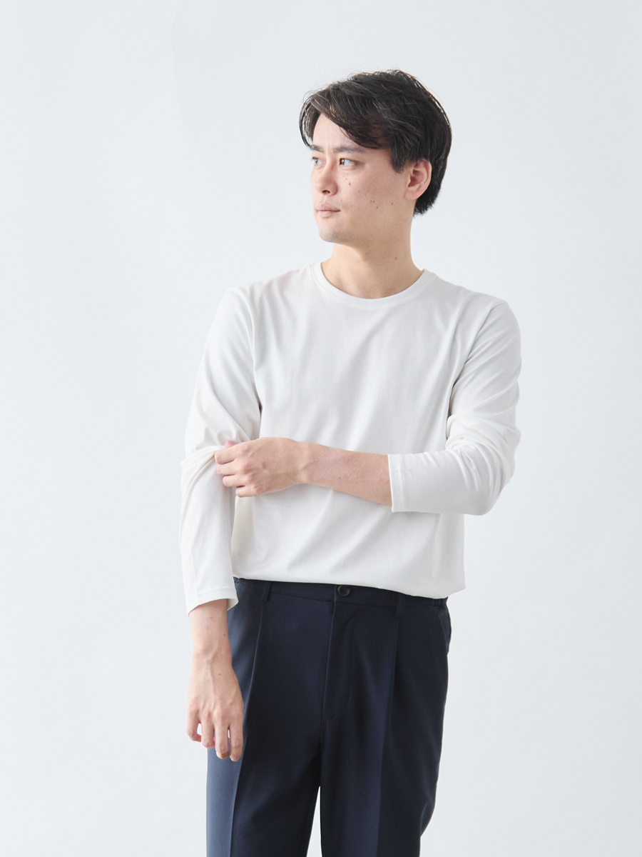 大人の七分袖】スタイリッシュに見えるドレスロンT | Factelier