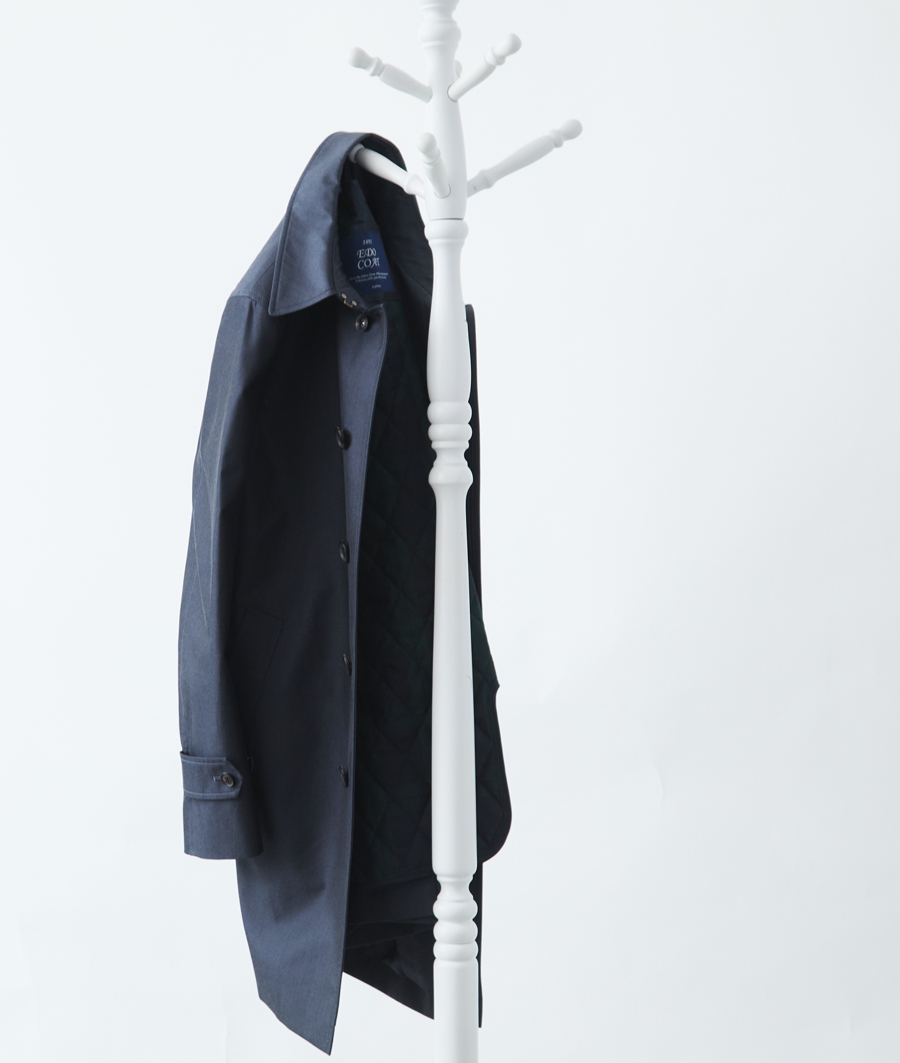 残りわずか】仕事も休日も。ステンカラーで暖かくエレガントに