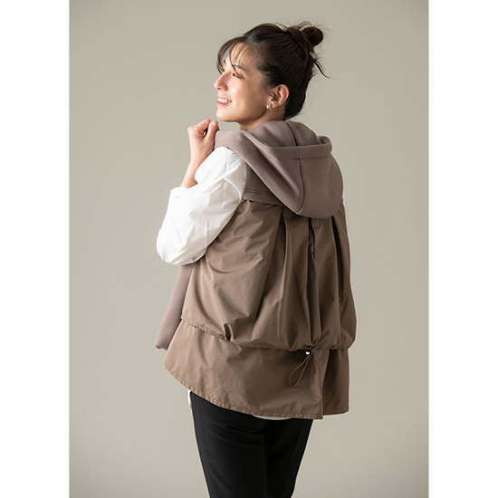 LUGIVA]ダンボールタフタダウンベスト | KOBUNSHA SELECT SHOP