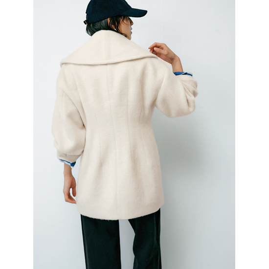 L'AUBE BLANC]ケープカラーミディコート | KOBUNSHA SELECT SHOP | [L