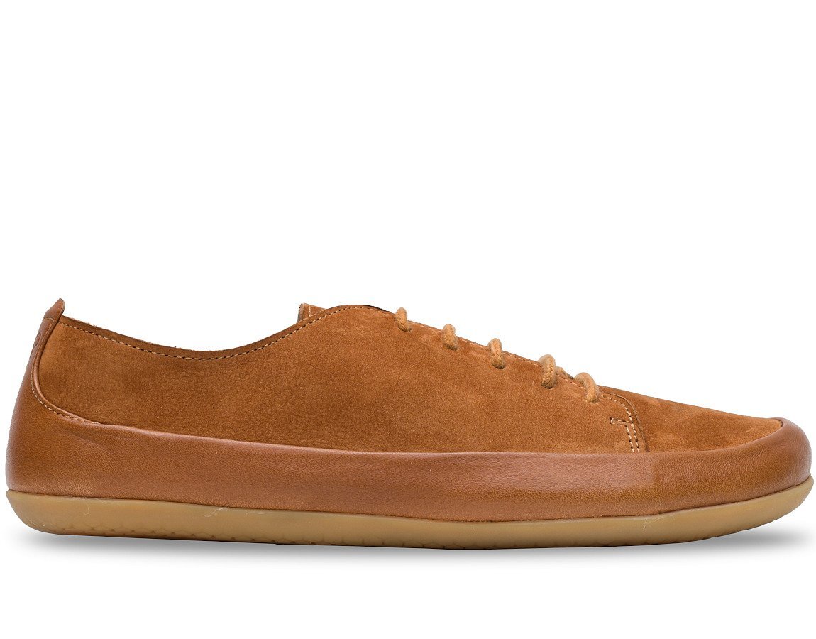 Vivobarefoot OPANKA SNEAKER WOMENS TAN SUEDE - VIVOBAREFOOT