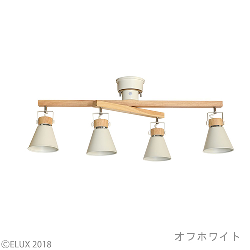 照明 LC10798 エルックス 4灯シーリングスポットライト スライダー 全4