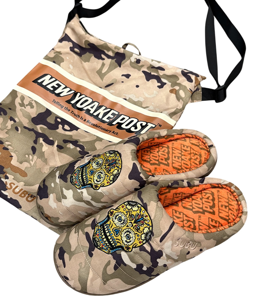 SUBU × NEW YOAKE POST / GOLDEN SKULL CAMO | DB&BAR OFFICIAL ONLINE