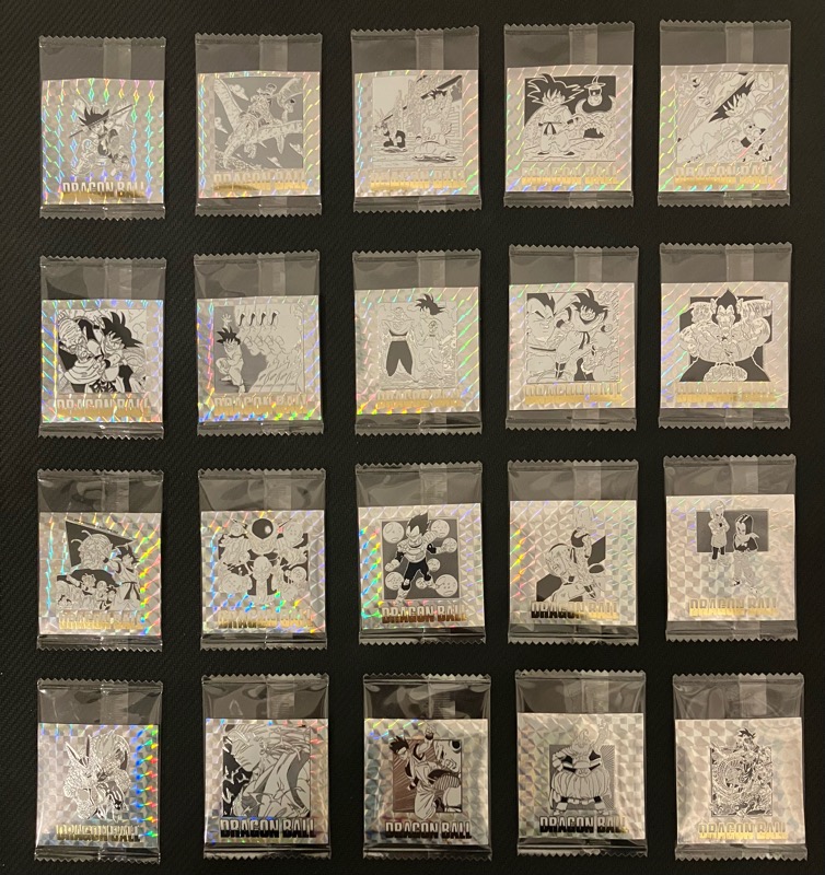 ドラゴンボール40周年記念シールウエハース2【3箱開封録＆封入法則解説