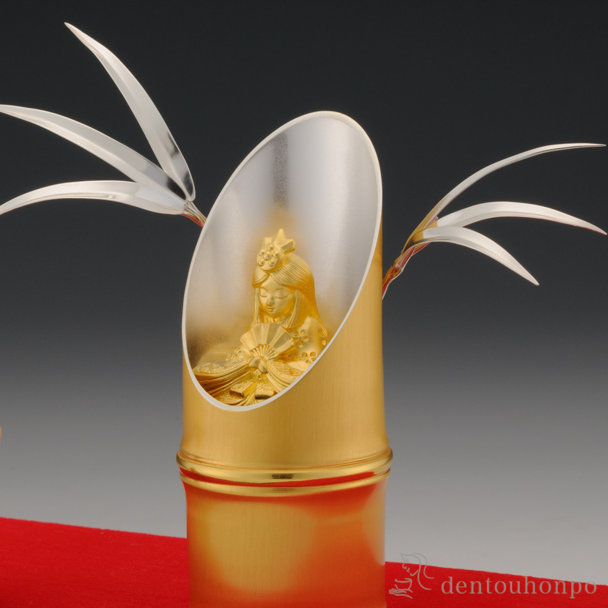 送料無料】 純金 かぐや姫 7g / 高級 コレクション 美術品 工芸品 伝統