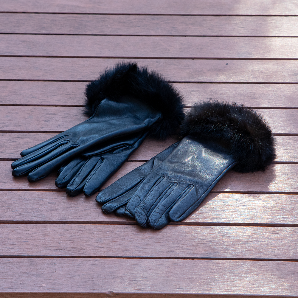 DENTS】レディース ラビットファー付きのシルクライニング - News