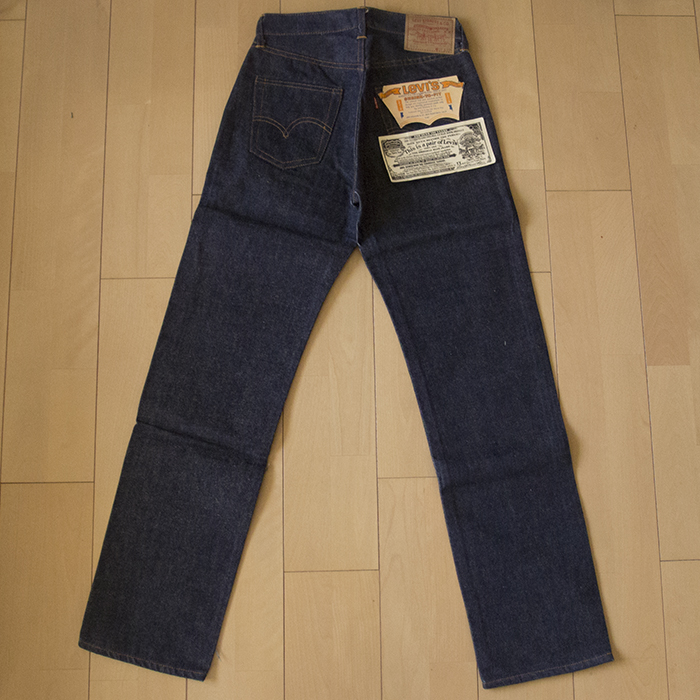 u*d様 Levi's 501 big e Vintage 1950's Levi's 701 BIG E Hidden Rivets V Stitch Jeans Nice