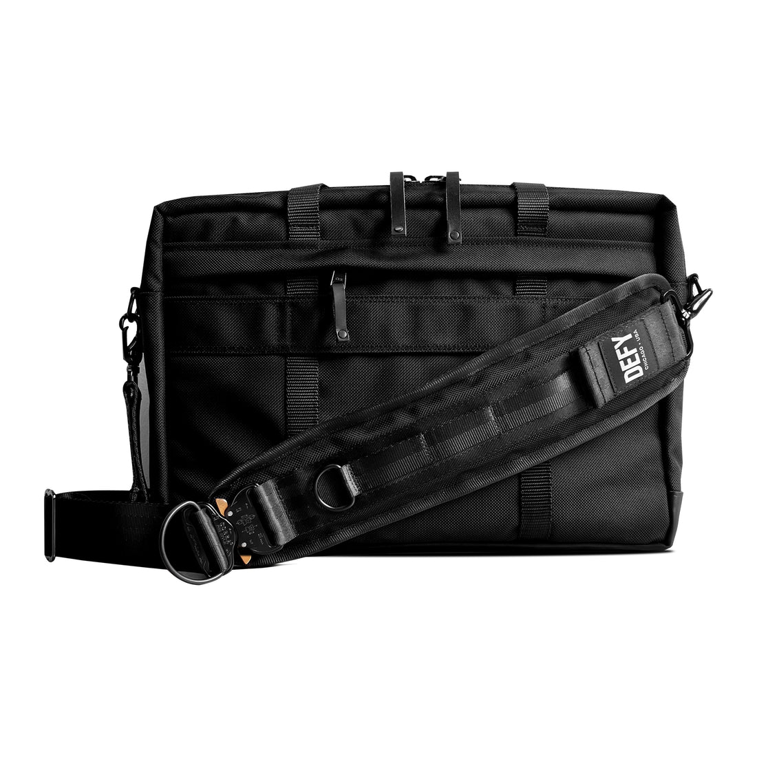 Defender Briefcase | Black Ballistic Nylon – DEFY