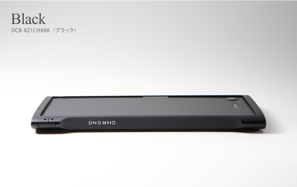 CLEAVE Aluminum Bumper Chrono for Xperia XZ1