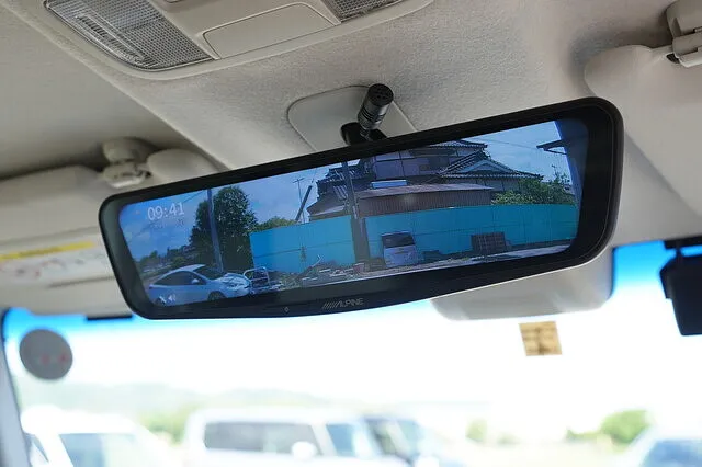 福岡市 アルパイン製デジタルミラー取付 ホンダN-BOX