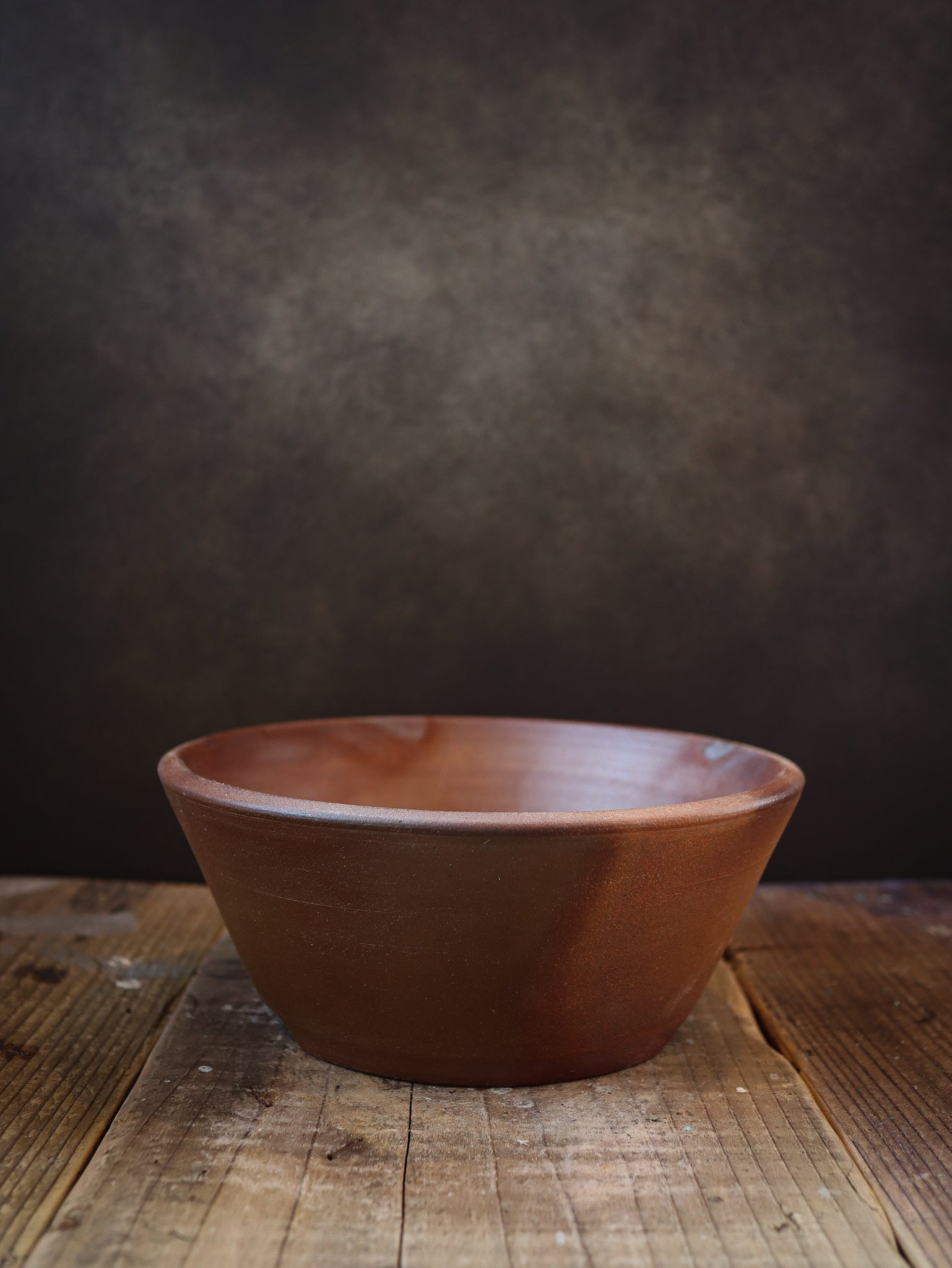 伝市鉢 登り窯焼 中深型 丹波土 7号 005 – DELTA PLANTS