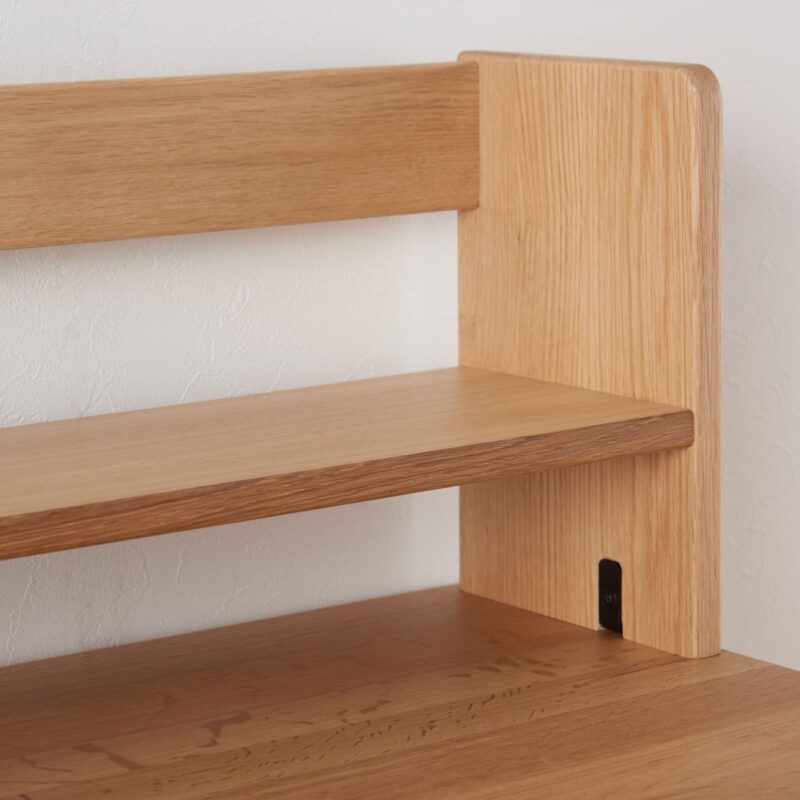 これは期待以上！無印良品「オーク無垢材デスク（引出・足元棚付