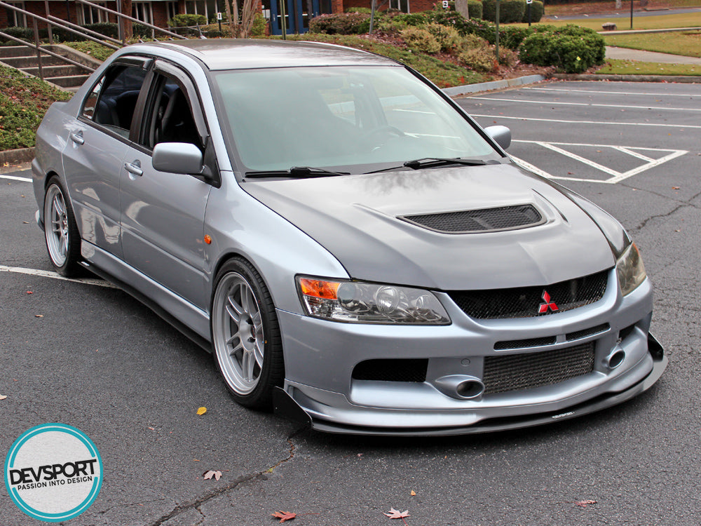 DevSport 03-06 Mitsubishi Evolution VIII / IX Side Skirt Splitters