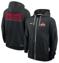 Nike Men's Ohio State Buckeyes Black Dri-FIT Sideline Full-Zip