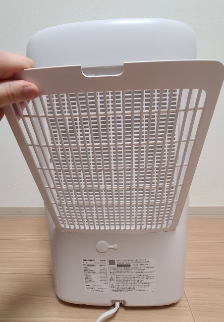 シャープのプラズマクラスター衣類乾燥除湿機は部屋干し中でも湿度を