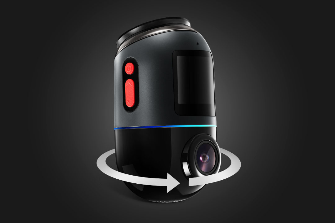 クルマに近づいた人をAIが感知！駐車中も360度監視できる70mai