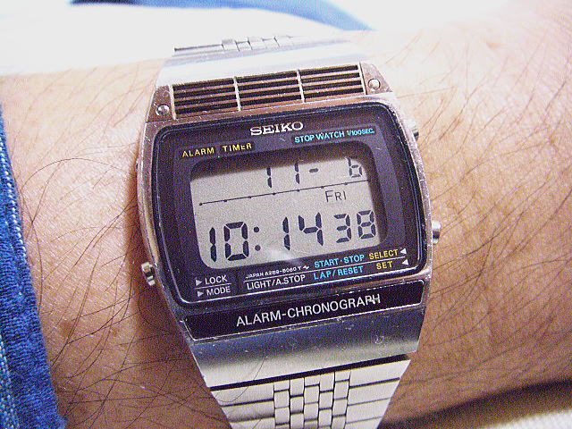 セイコー デジタル・A259: デジタルな腕時計たち 2