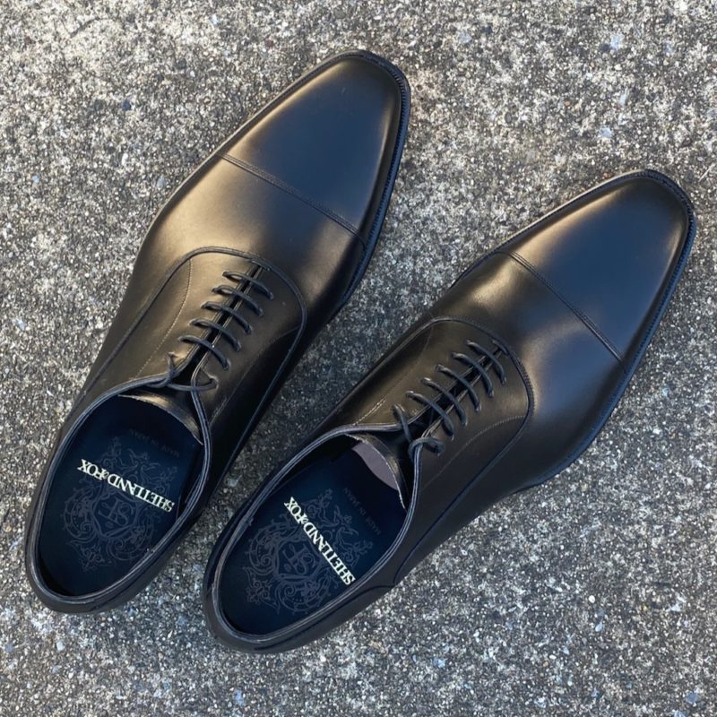 シェットランドフォックス アバディーン・ストレートチップ・開封