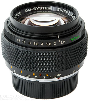 diglloyd blog: Olympus Zuiko Auto-S 50mm f/1.2: Oldy but Goody?