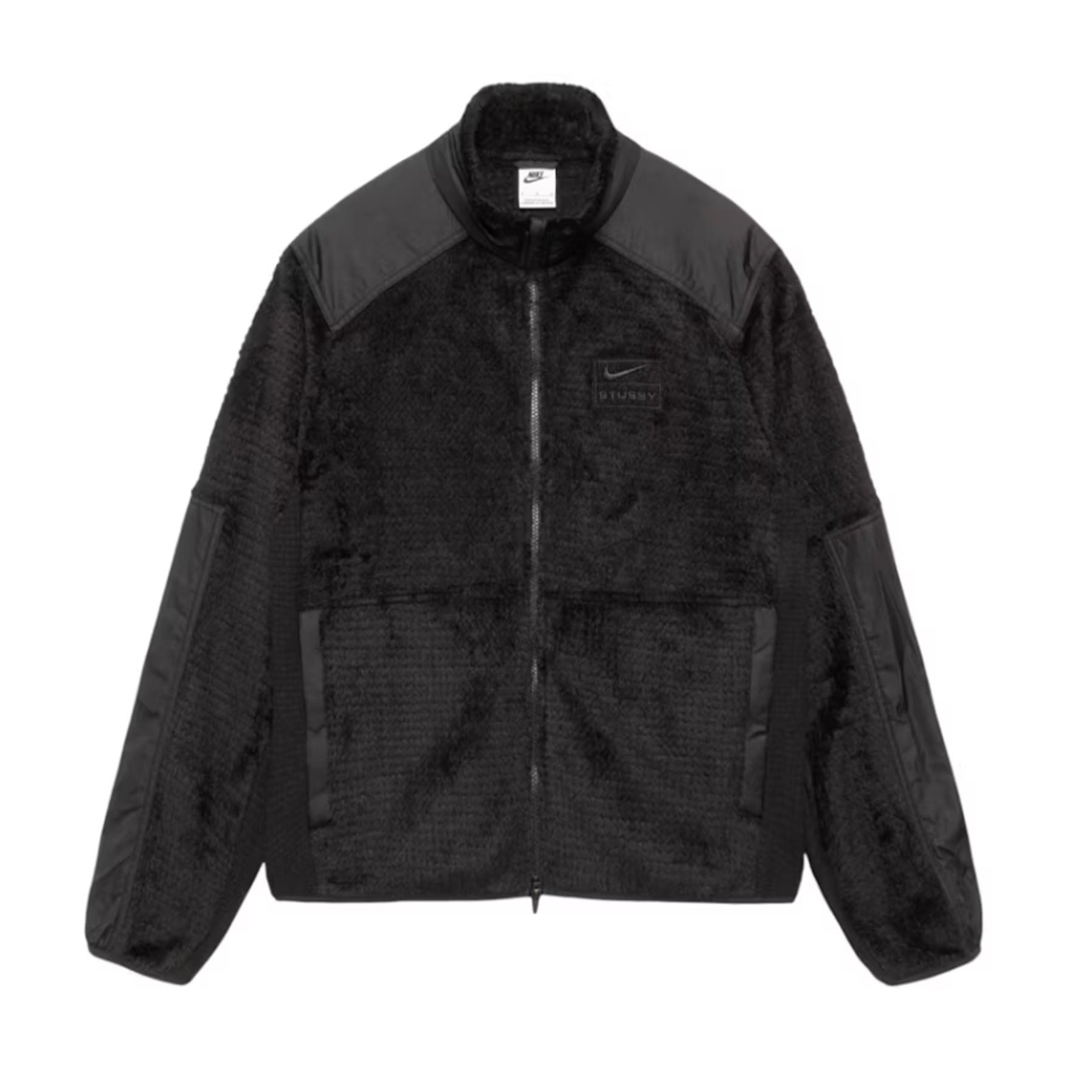 Stussy x Nike Full Zip Fleece Black [USED] - S (Used) – DISTRICT