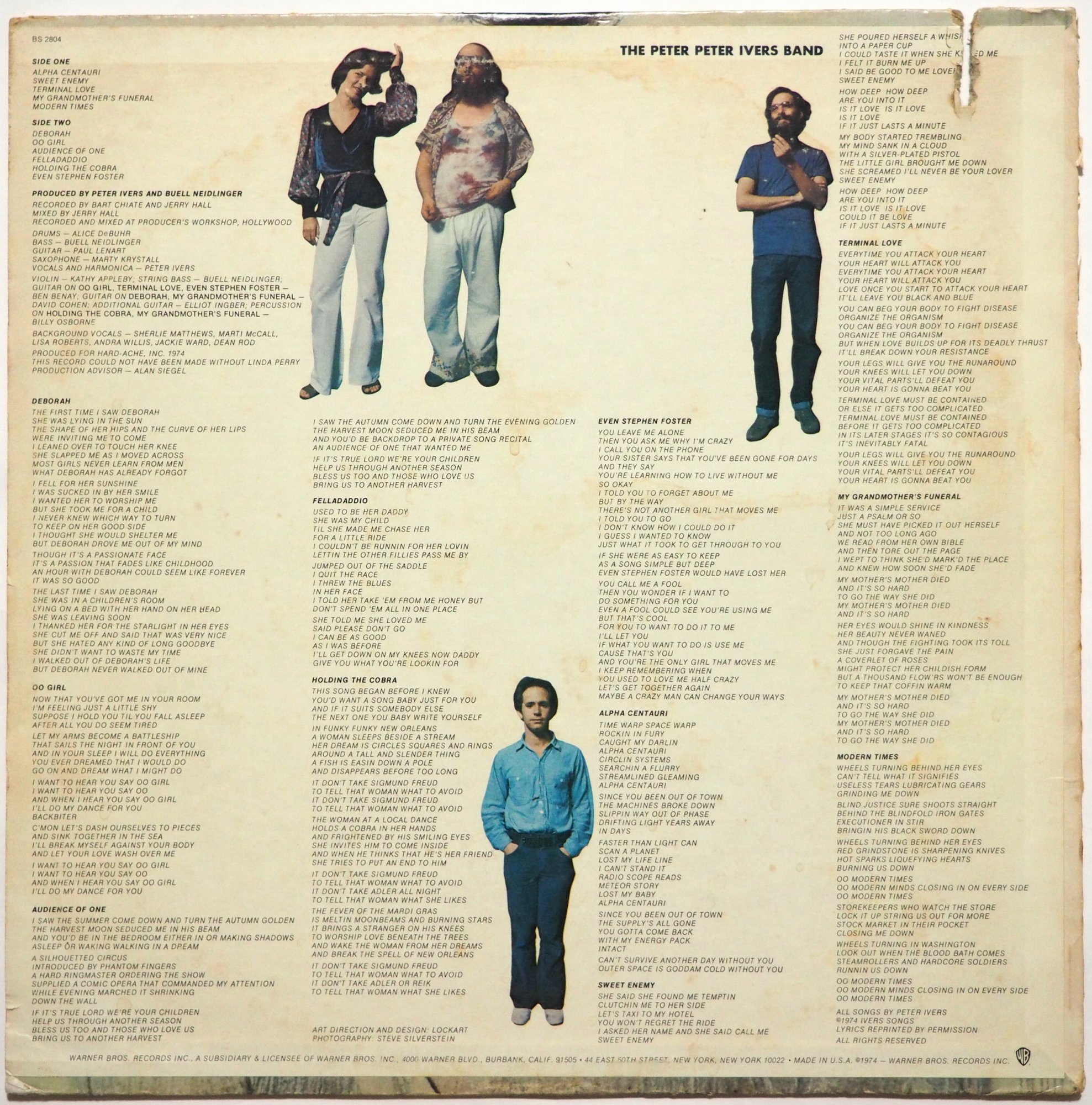 Peter Ivers Band, The / Terminal Love - DISK-MARKET