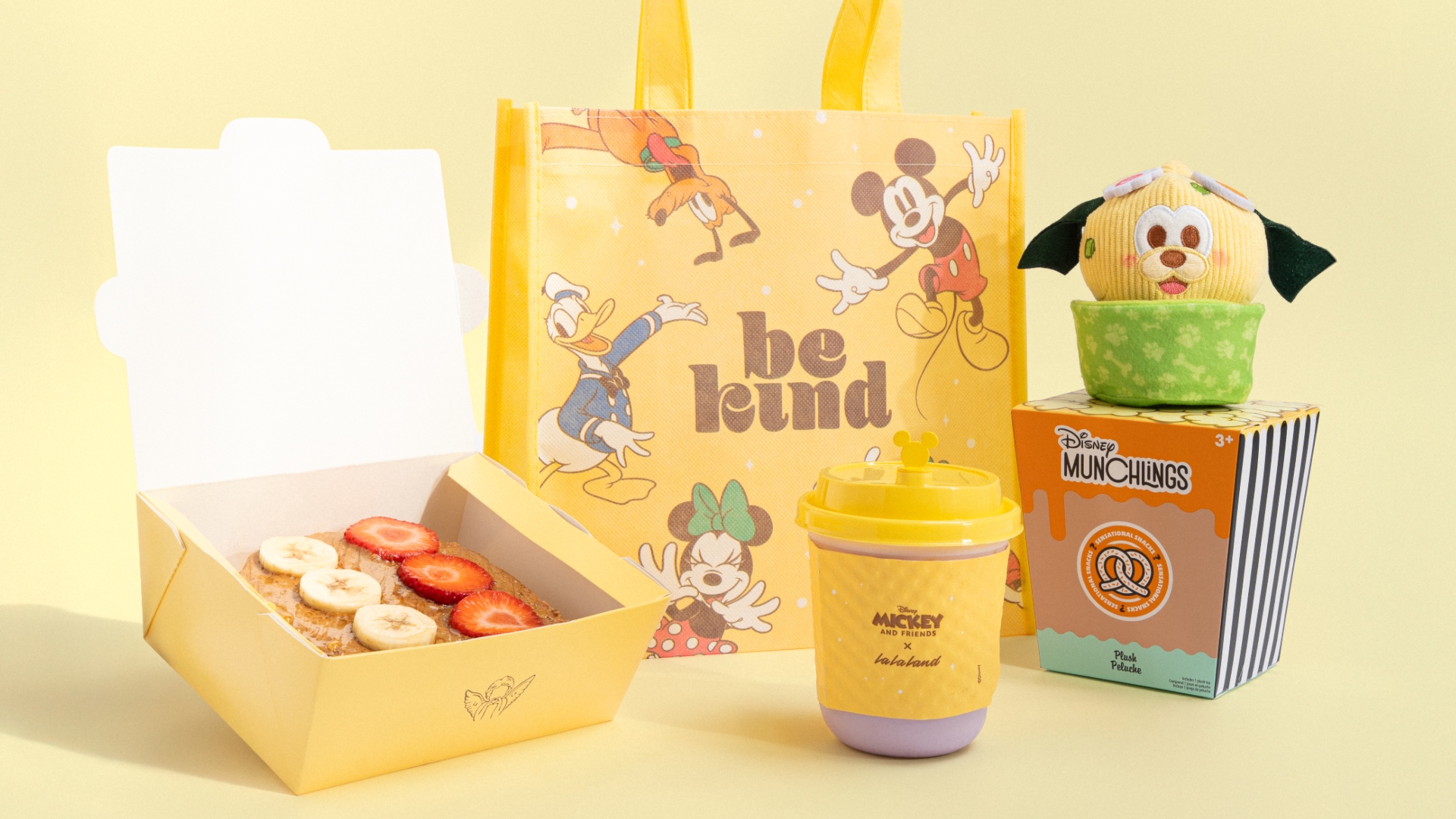 La La Land Kind Cafe Kids Menu with Mickey & Friends