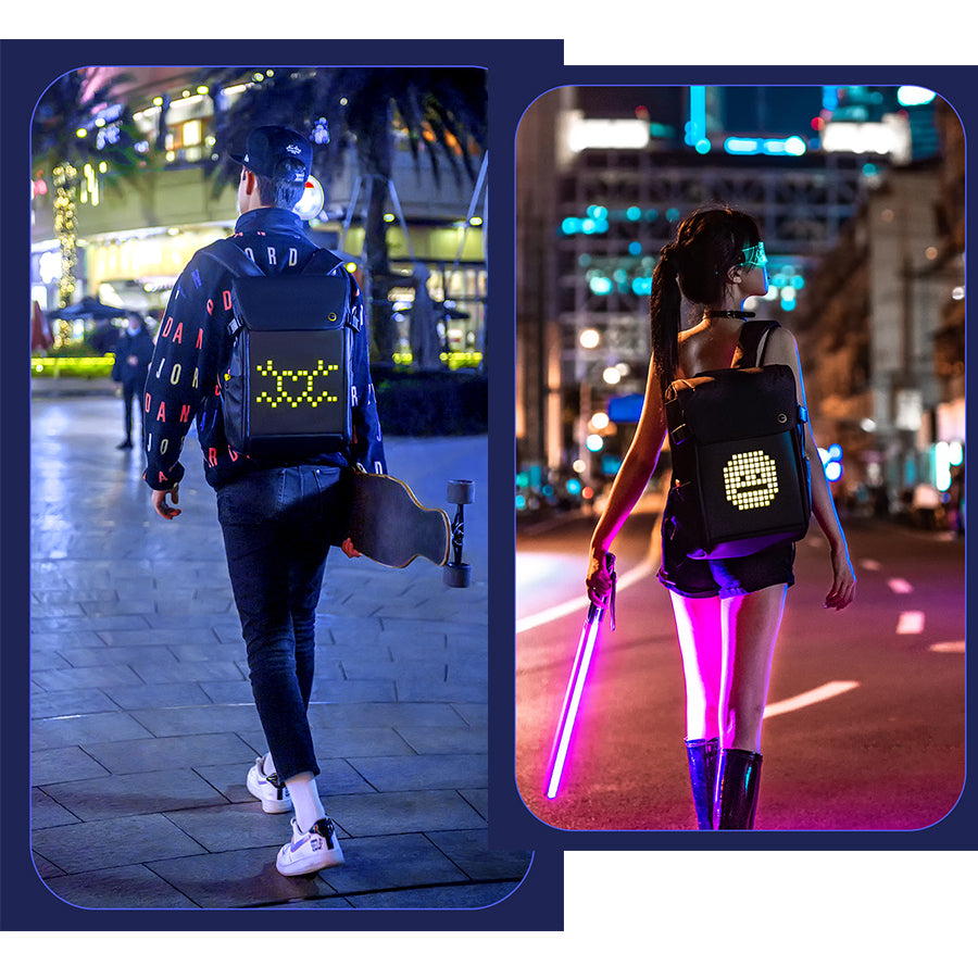 Divoom Pixoo M Backpack ピクセルアートバックパック リュック 人気