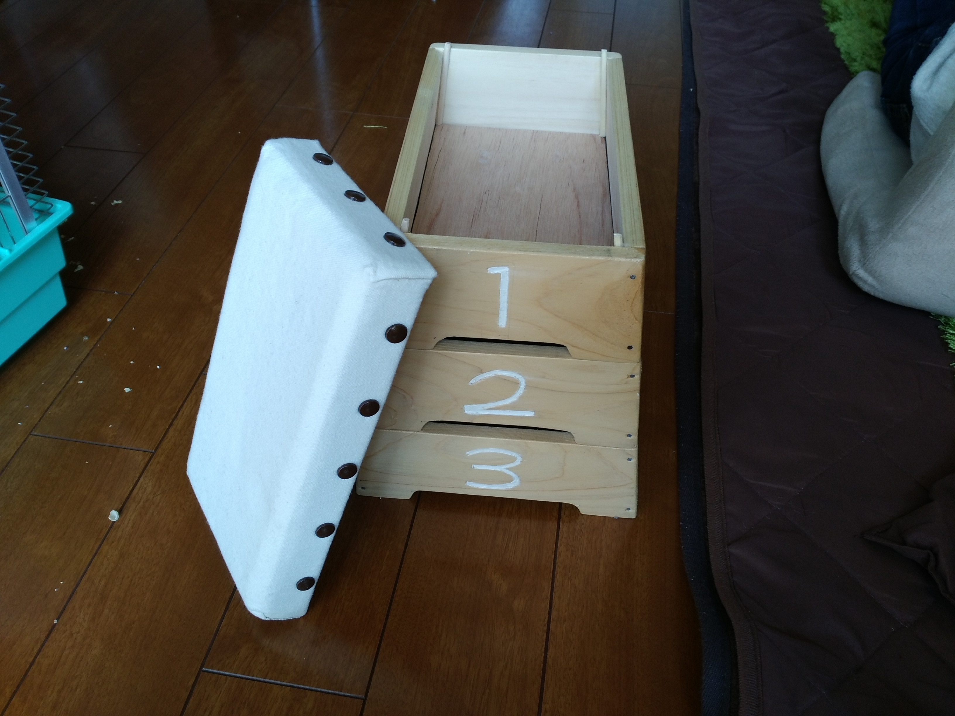 跳び箱の小物入れ｜DIYレシピ