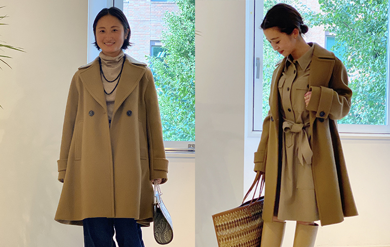 150cm台こそ一番似合うかも！Ron Hermanの〝ドールコート〟【身長153cm