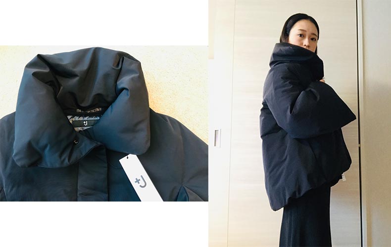 買えた！ユニクロの【 +J 】の〝ハイブリッドダウンジャケット〟着用感
