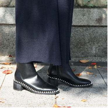 Akiron×Donoban 第一弾コラボ！パールショートブーツ