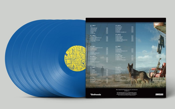65曲を収録したレコード6枚組の「Fallout 4」限定アナログサウンド