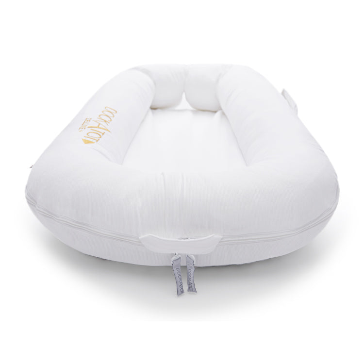 DockATot Deluxe+ プリスティンホワイト｜新生児用ベビーベッド｜安心