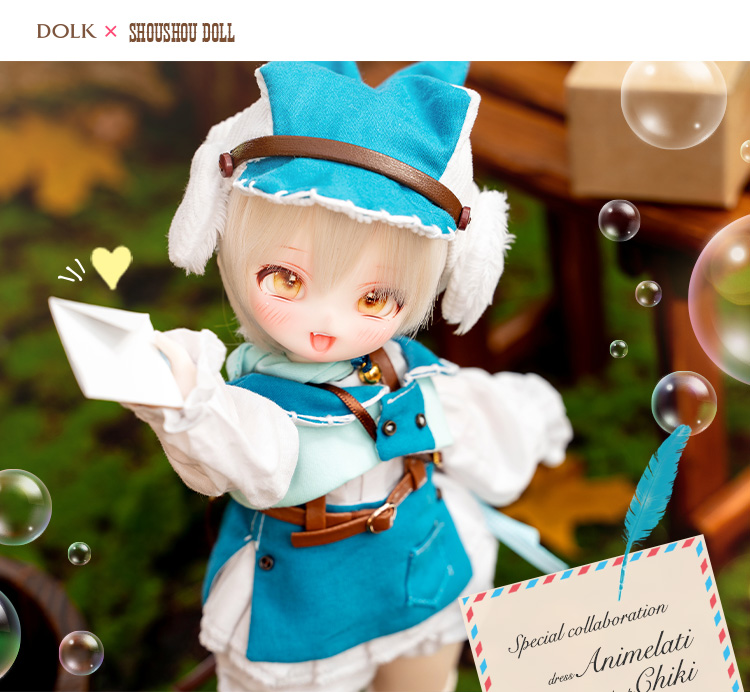 DOLK×Shoushou Doll｜ 小喵豆 - やぎの郵便屋さん Limited 特設 - DOLK