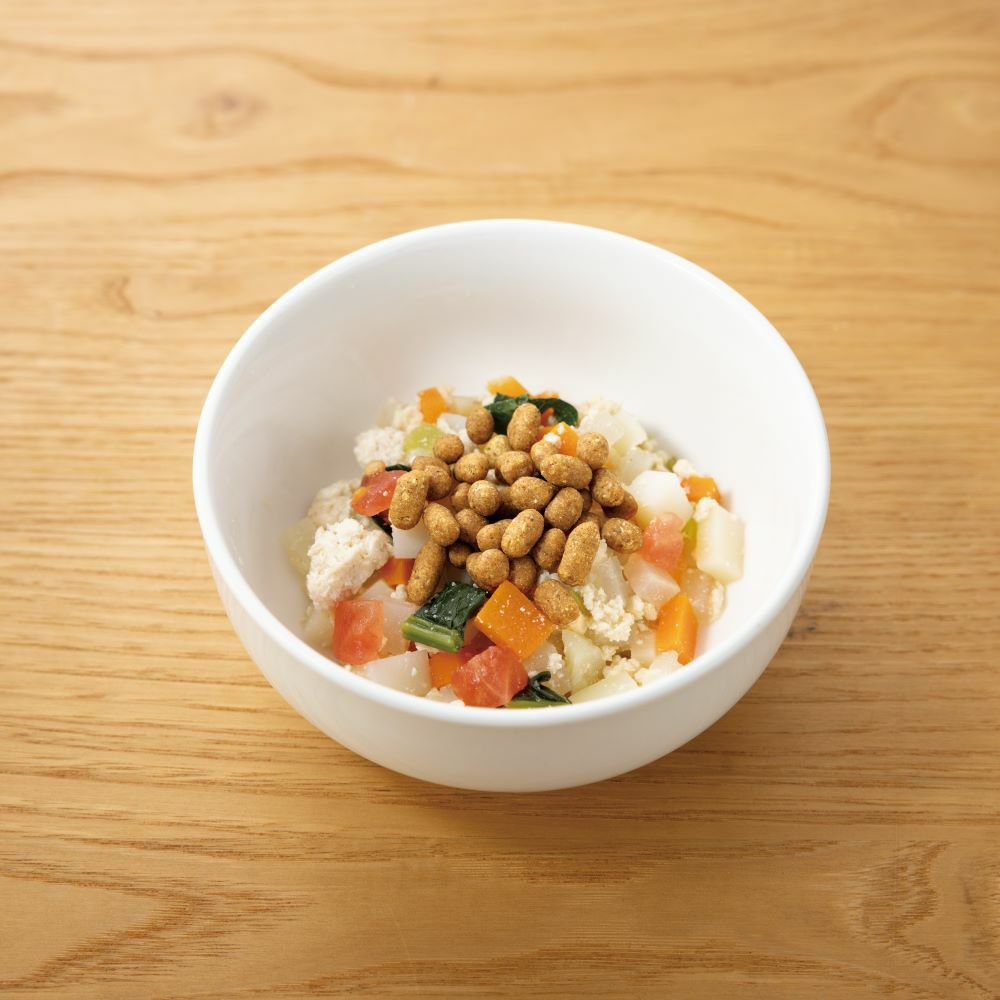 ドットわんごはん-Red mind-(120g)｜国産13種天然食材の総合栄養食