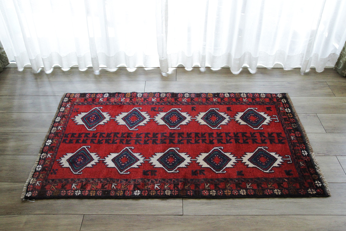 バルーチ トライバルラグ ＃TR-A2031 133×85cm | ラグマット・玄関