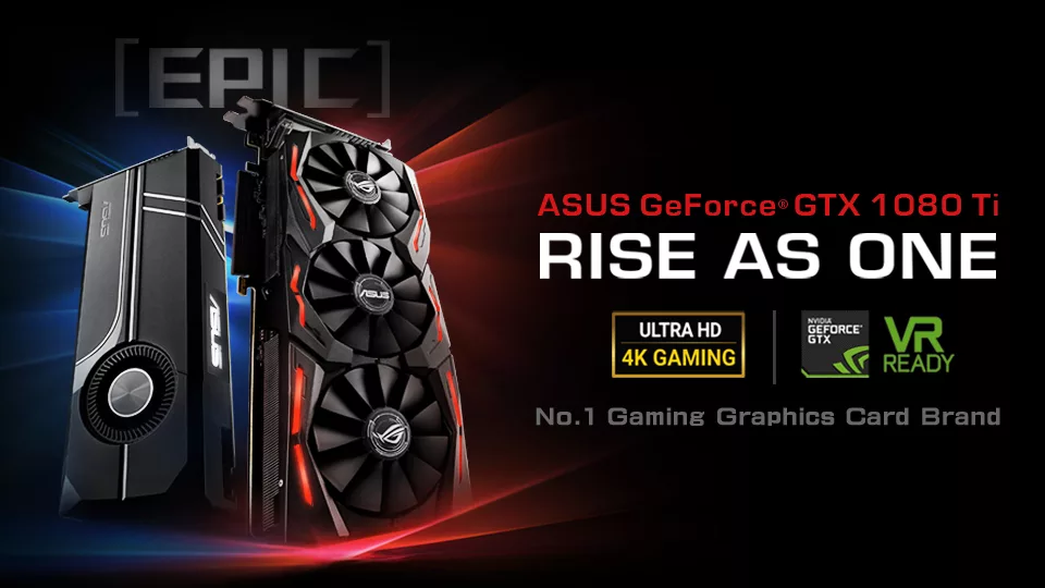 Coming Soon: ROG Strix and ASUS Turbo GeForce GTX 1080 Ti