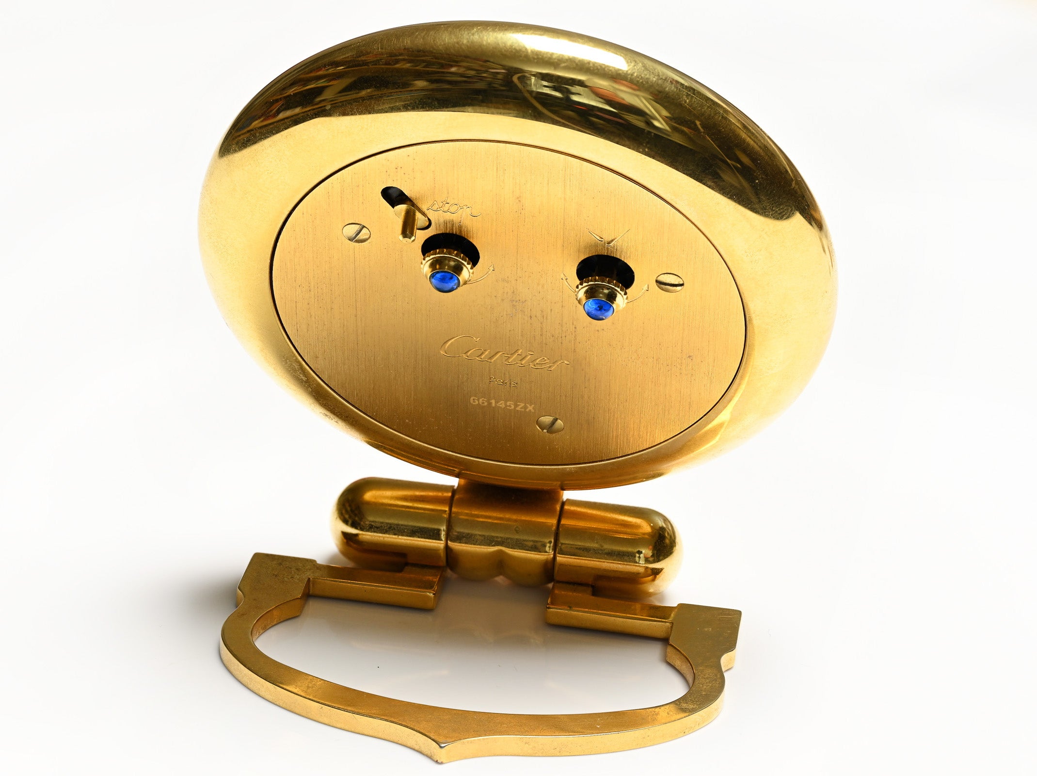 Cartier Colisee Travel Desk Alarm Clock